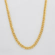 Cadena Cubana 3.8g / 60cm / 2.3mm Oro Amarillo 18K