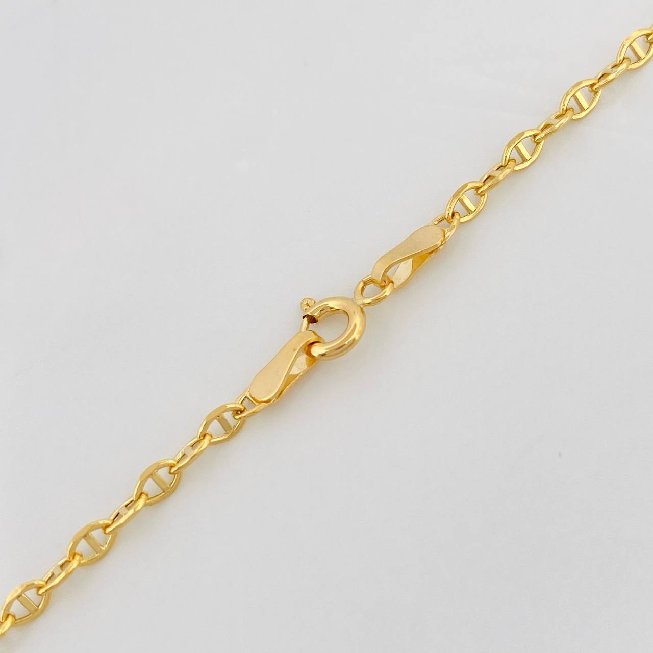 Cadena Escalera Volga 3.3g / 60cm / 2.4mm Oro Amarillo 18K