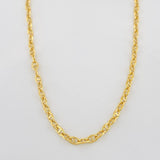 Cadena Escalera Volga 3.55g / 60cm / 2.4mm Oro Amarillo 18K