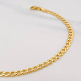 Pulso Cubano 2.45g / 20cm / 3.2mm Oro Amarillo 18K