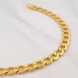 Pulso Cubano 4.3g / 19cm / 5.2mm Oro Amarillo 18K