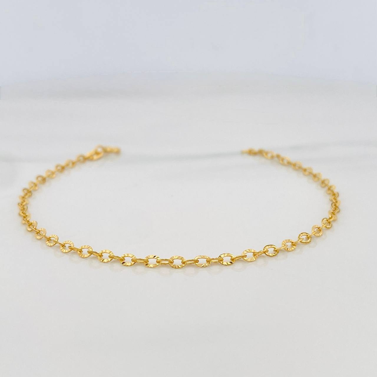 Pulso Aro Seguido 0.8g / 19cm / 2.3mm Oro Amarillo 18K