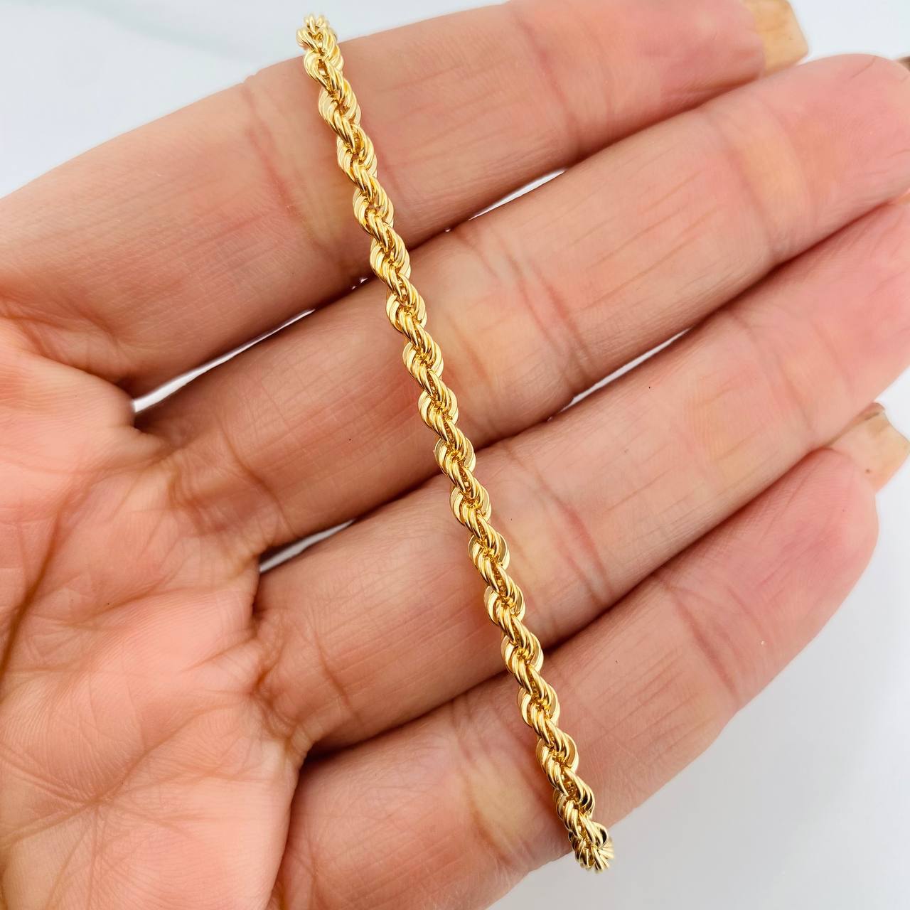 Pulso Lazo 2.7g / 18cm / 3.1mm Oro Amarillo 18K