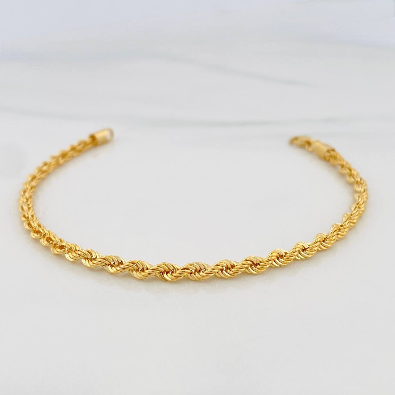 Pulso Lazo 2.9g / 19cm / 3mm Oro Amarillo 18K
