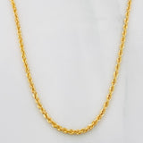 Cadena Lazo 2.05g / 50cm / 1.75mm Oro Amarillo 18K