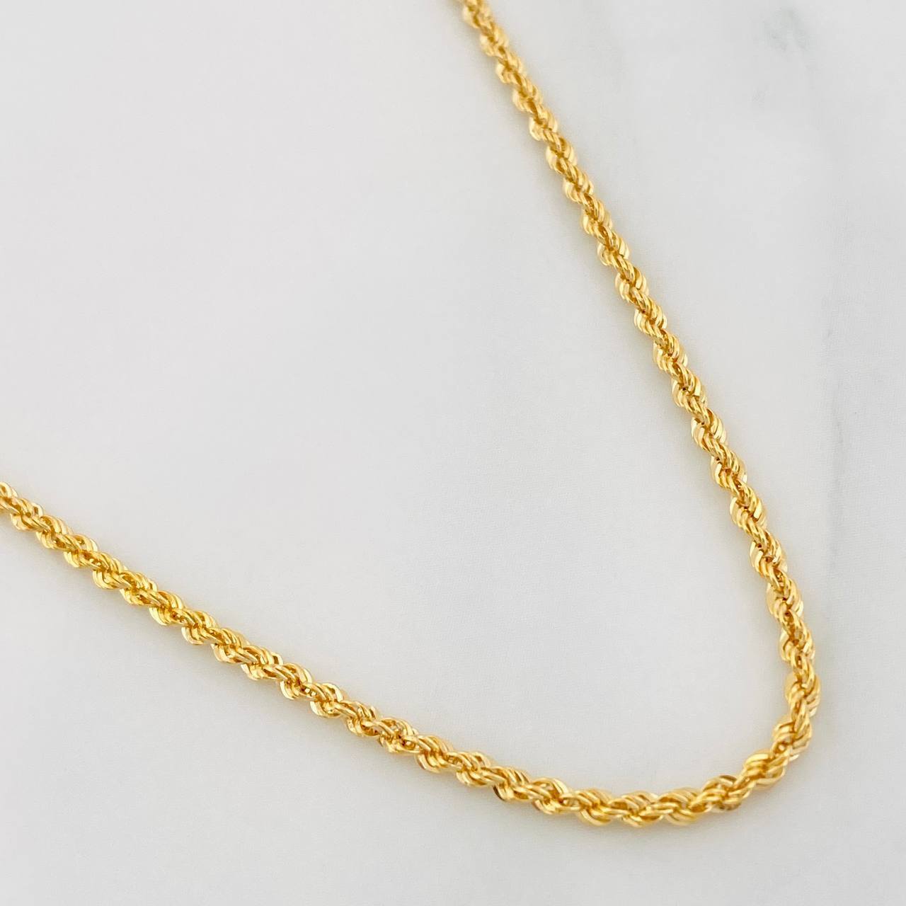 Cadena Lazo 2.05g / 50cm / 1.75mm Oro Amarillo 18K