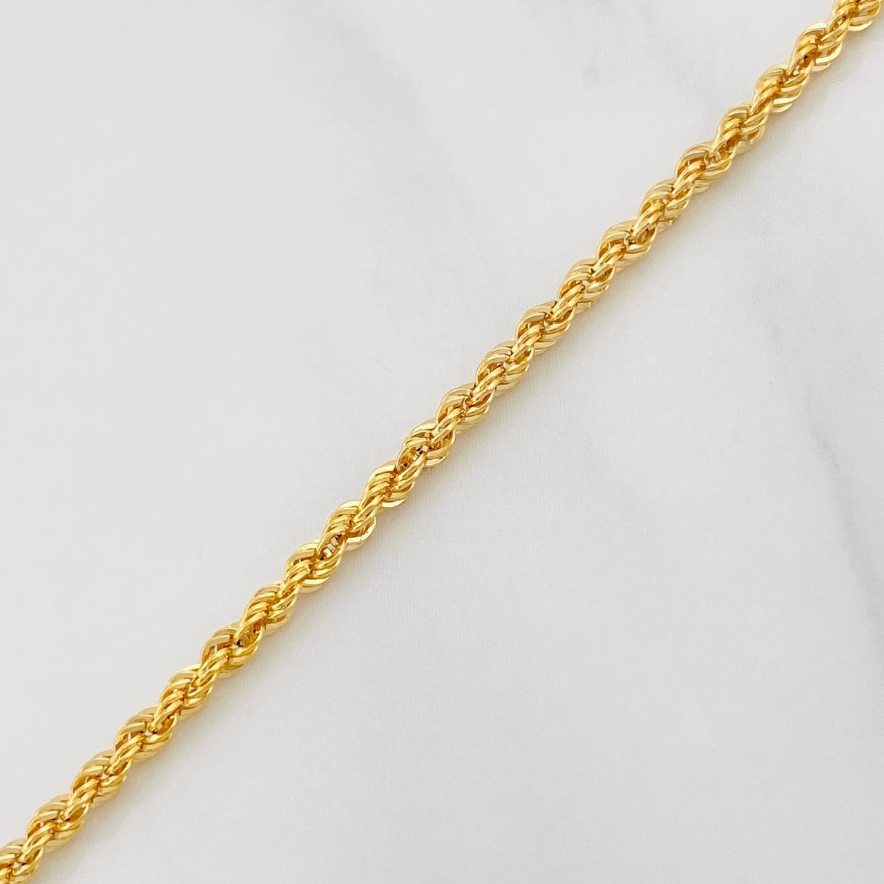 Cadena Lazo 2g / 50cm / 1.73mm Oro Amarillo 18K