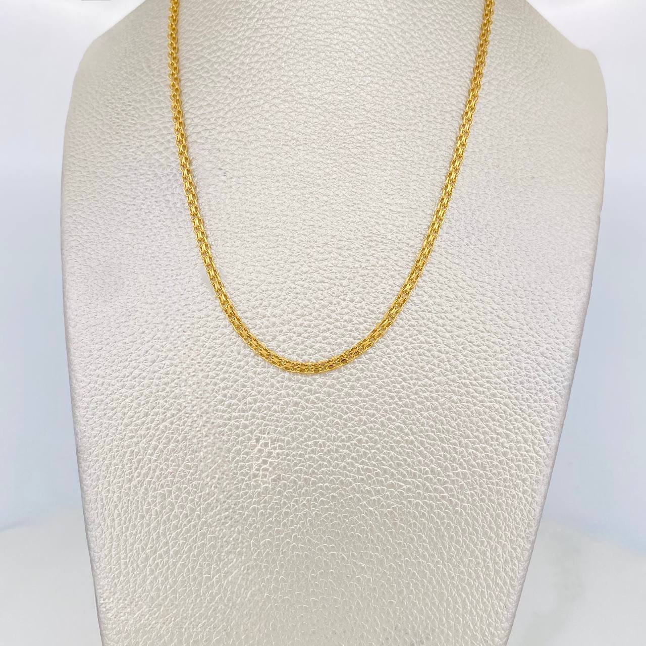Cadena China 3.55g / 60cm / 2.47mm Oro Amarillo 18K