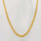 Cadena China 3.45g / 60cm / 2.12mm Oro Amarillo 18K