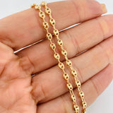 Cadena GC 6g / 50cm / 4.06mm Oro Amarillo 18K
