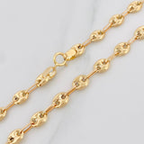 Cadena GC 8.15g / 60cm / 5.13mm Oro Amarillo 18K