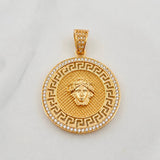 Dije Medusa 9.65gr / 4cm / Oro Amarillo 18K %