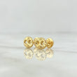 Topos GC Diamantado 0.95gr / 7.6mm Oro Amarillo 18K