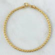 Pulso Ice 6.75gr / 20cm / 3mm Diamantado Oro Amarillo +3 18K