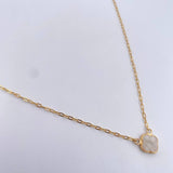 Cadena Aro Seguido Trebol 2.9gr / Electro Estatico Negro Blanco Oro Amarillo 18K &