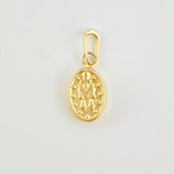 Dije Virgen Milagrosa 0.3gr / 1.5cm / Oro Amarillo 18K