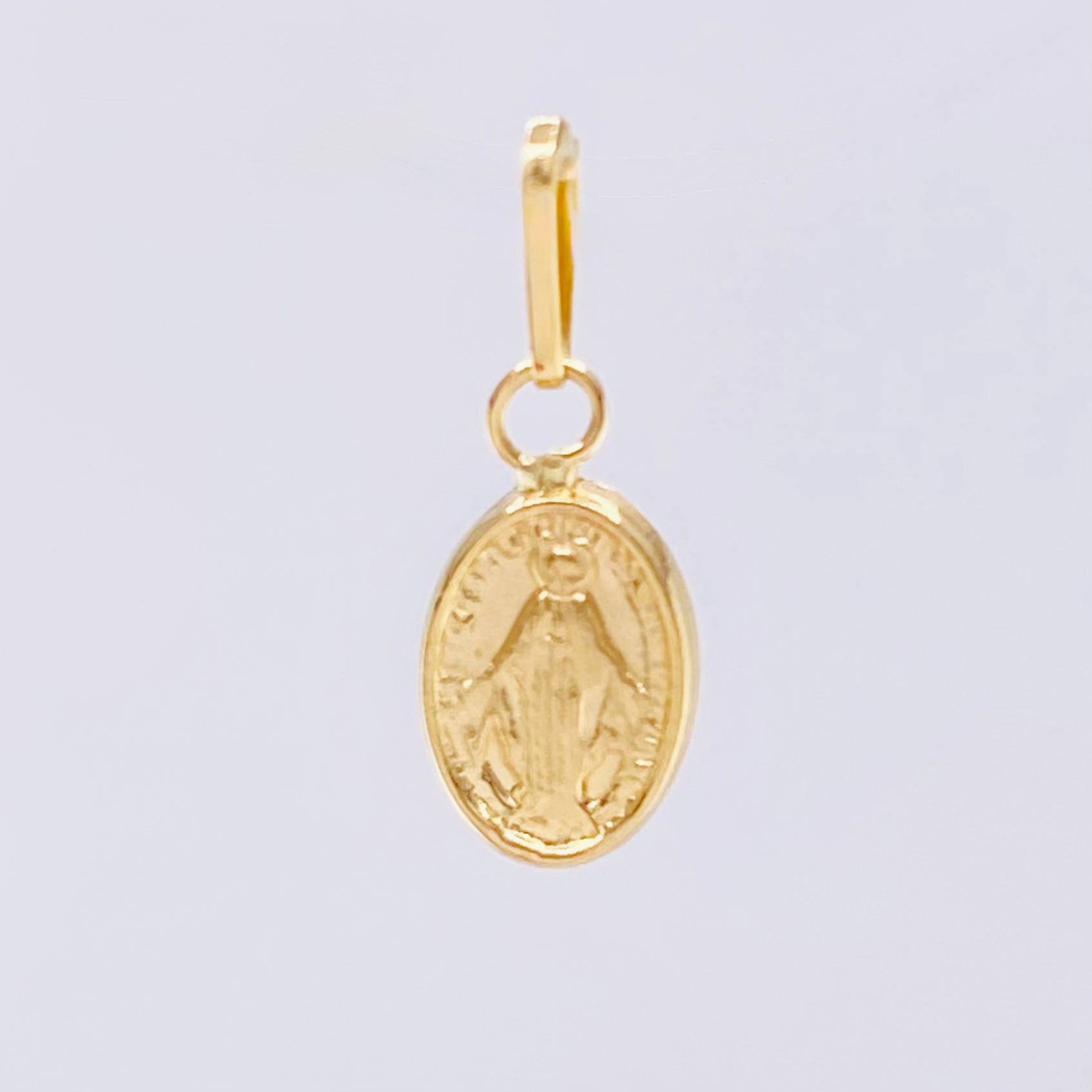 Dije Virgen Milagrosa 0.3gr / 1.5cm / Oro Amarillo 18K