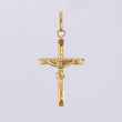 Dije Cruz Cristo 0.9gr / 3.5cm / Oro Amarillo 18K