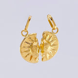 Dije Sol Pareja 1gr / 2cm / Oro Amarillo 18K