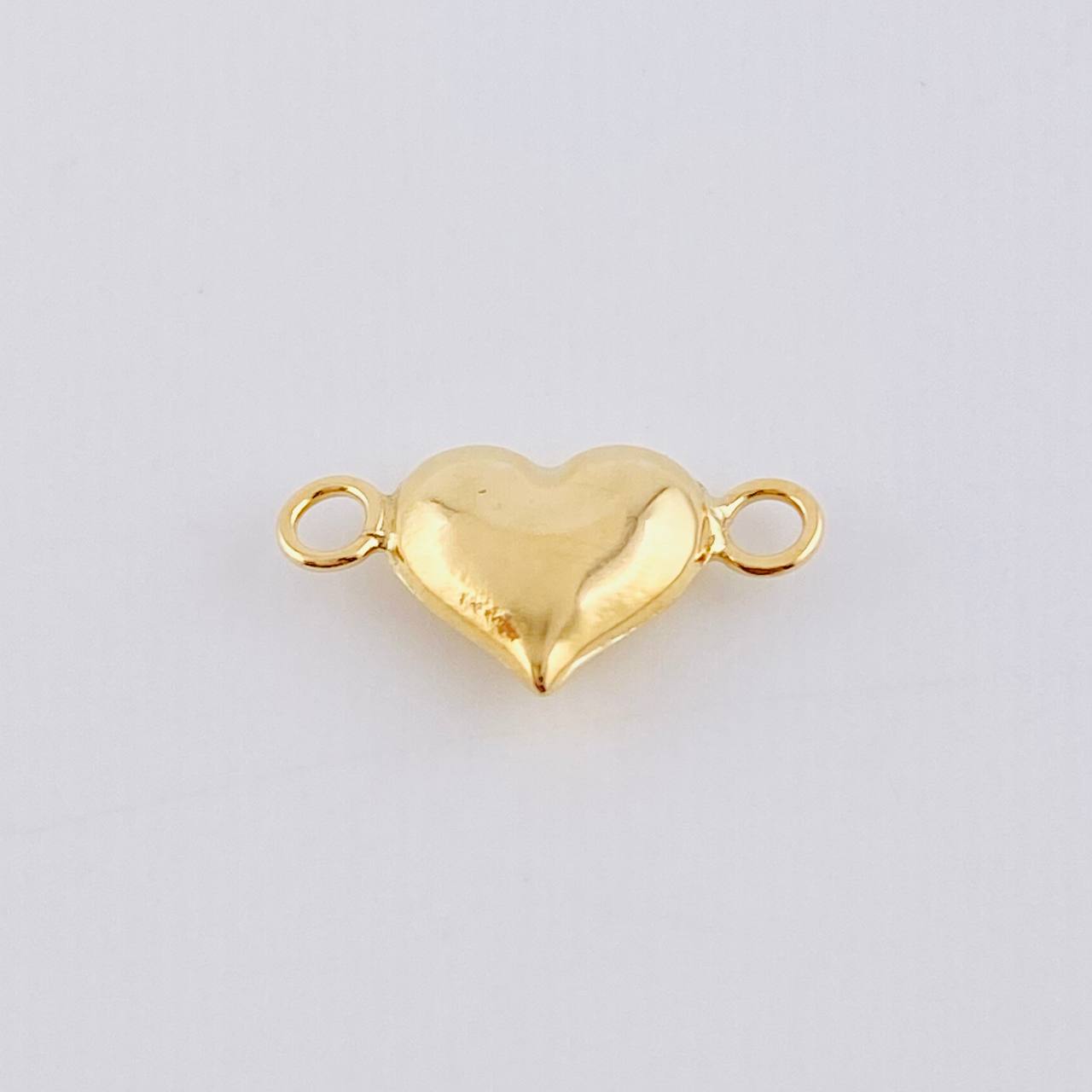 Herraje Corazón 0.25gr / 1.5cm / Oro Amarillo 18K
