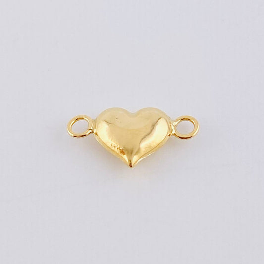 Herraje Corazón 0.25gr / 1.5cm / Oro Amarillo 18K