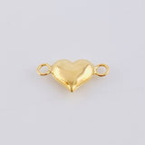 Herraje Corazón 0.25gr / 1.5cm / Oro Amarillo 18K