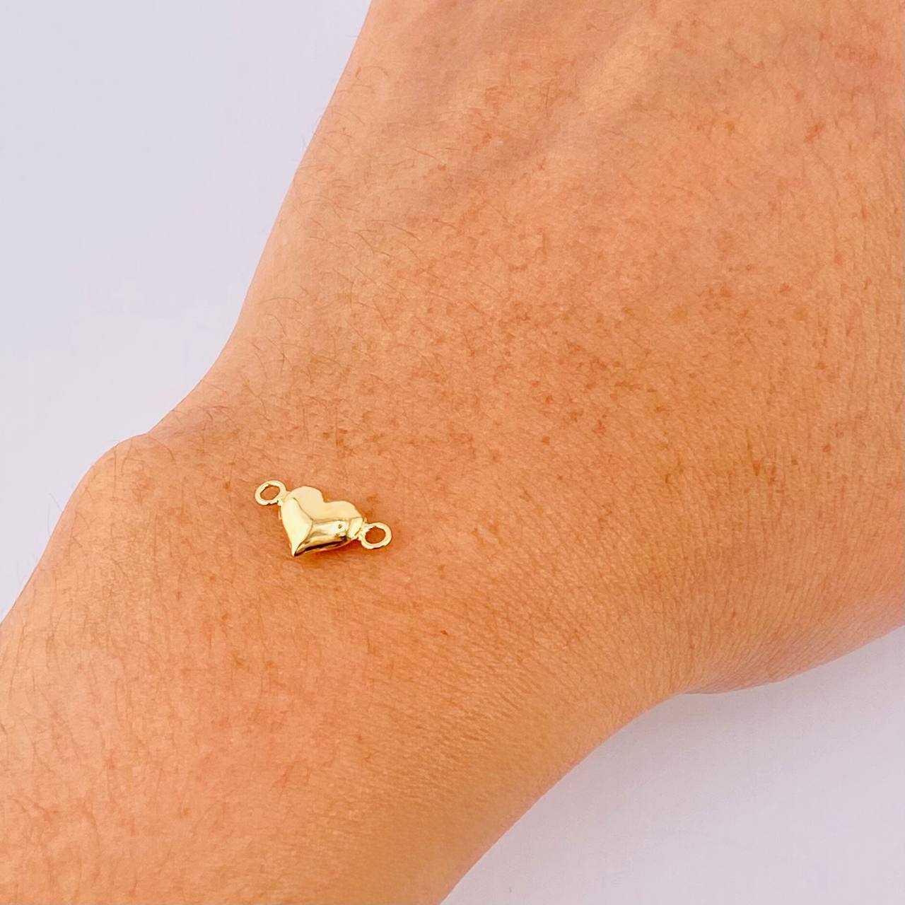 Herraje Corazón 0.25gr / 1.5cm / Oro Amarillo 18K ©