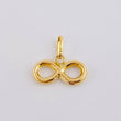 Dije Infinito 0.4gr / 1.1cm Troquelado Oro Amarillo