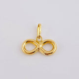 Dije Infinito 0.4gr / 1.1cm Troquelado Oro Amarillo