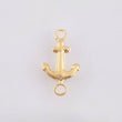 Herraje Ancla 0.2gr / 13.5mm Oro Amarillo 18K