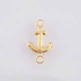Herraje Ancla 0.2gr / 13.5mm Oro Amarillo 18K