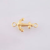 Herraje Ancla 0.2gr / 13.5mm Oro Amarillo 18K