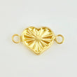 Herraje Corazón 0.5gr / 1.7cm / Oro Amarillo 18K ©