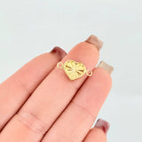 Herraje Corazón 0.5gr / 1.7cm / Oro Amarillo 18K ©