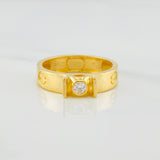 Anillo Tornillo 3.85 g / T7 Oro Amarillo 18K