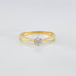 Anillo Solitario 1.3 g / T6 1/4 Oro Amarillo 18K