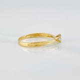 Anillo Solitario 1.3 g / T6 1/4 Oro Amarillo 18K
