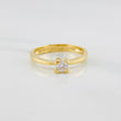 Anillo Solitario 2.35 g / T6 1/4 Oro Amarillo 18K