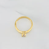 Anillo Solitario 2.35 g / T6 1/4 Oro Amarillo 18K