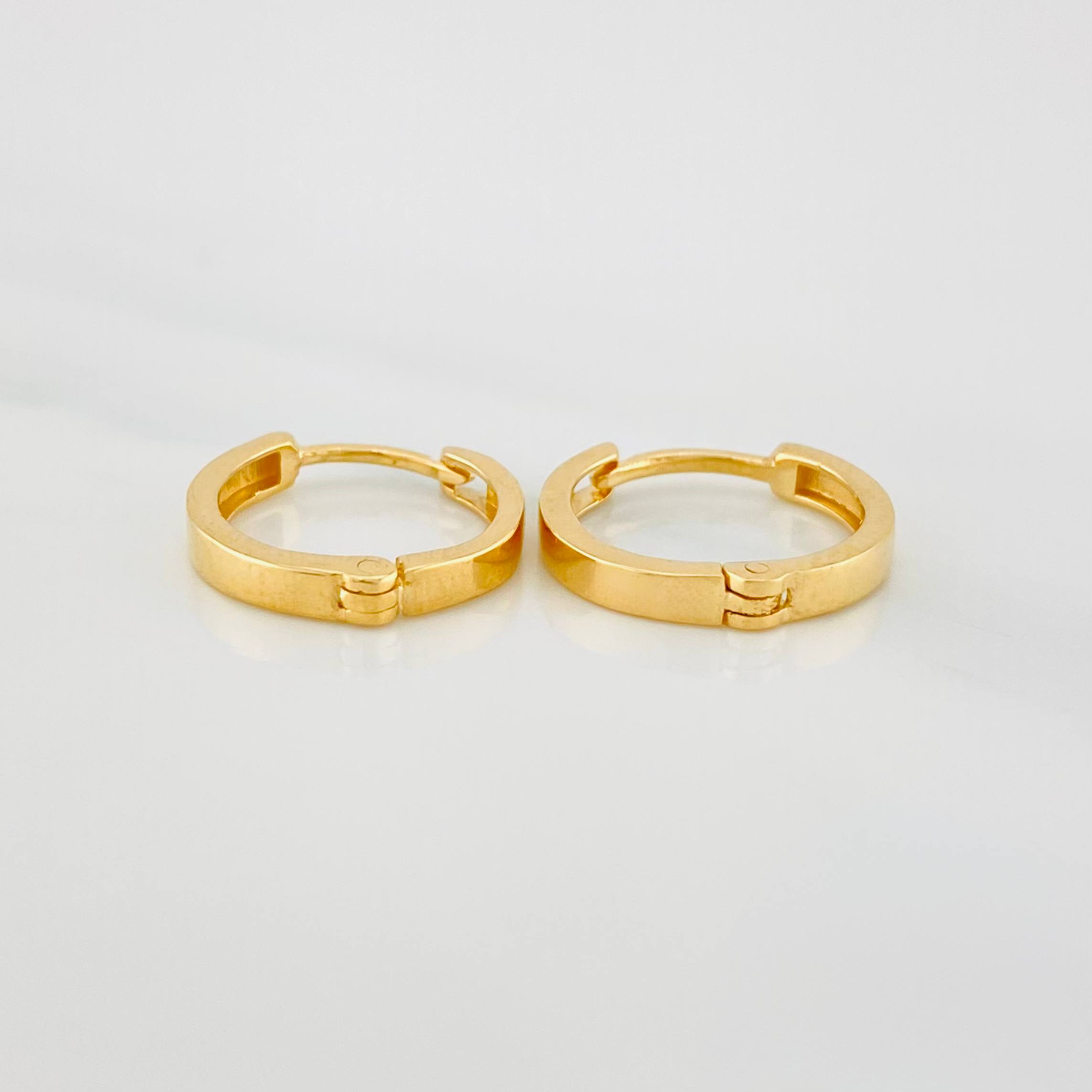 Candongas Kona 1.65 g / 1.4 cm Oro Amarillo 18K