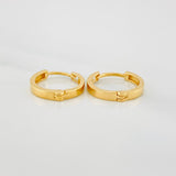Candongas Kona 1.65 g / 1.4 cm Oro Amarillo 18K