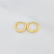 Candongas Kona 1.2 g / 1 cm Oro Amarillo 18K