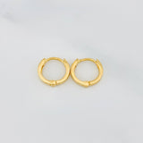Candongas Kona 1.2 g / 1 cm Oro Amarillo 18K