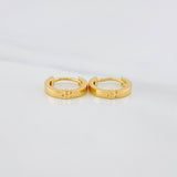 Candongas Kona 1.2 g / 1 cm Oro Amarillo 18K