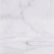 Cadena Choker Chispa Circón 0.75g / 40cm / 4.5mm Oro Blanco 18K