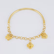 Pulso Charms Diamantados 4.05g / 14.7cm / 2.75mm Oro Amarillo 18K