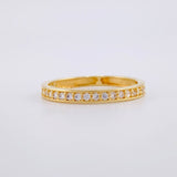 Anillo Churumbela 1.75g / T7 1/4 Oro Amarillo 18K