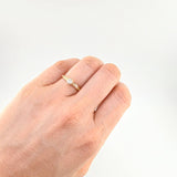 Anillo Solitario Cuatro Garras 2.55 g / T7 1/4 Oro Amarillo 18K