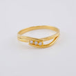 Anillo Lineas De Idra 2.25 g / T7 1/2 Oro Amarillo 18K