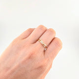 Anillo Lineas De Idra 2.25 g / T7 1/2 Oro Amarillo 18K